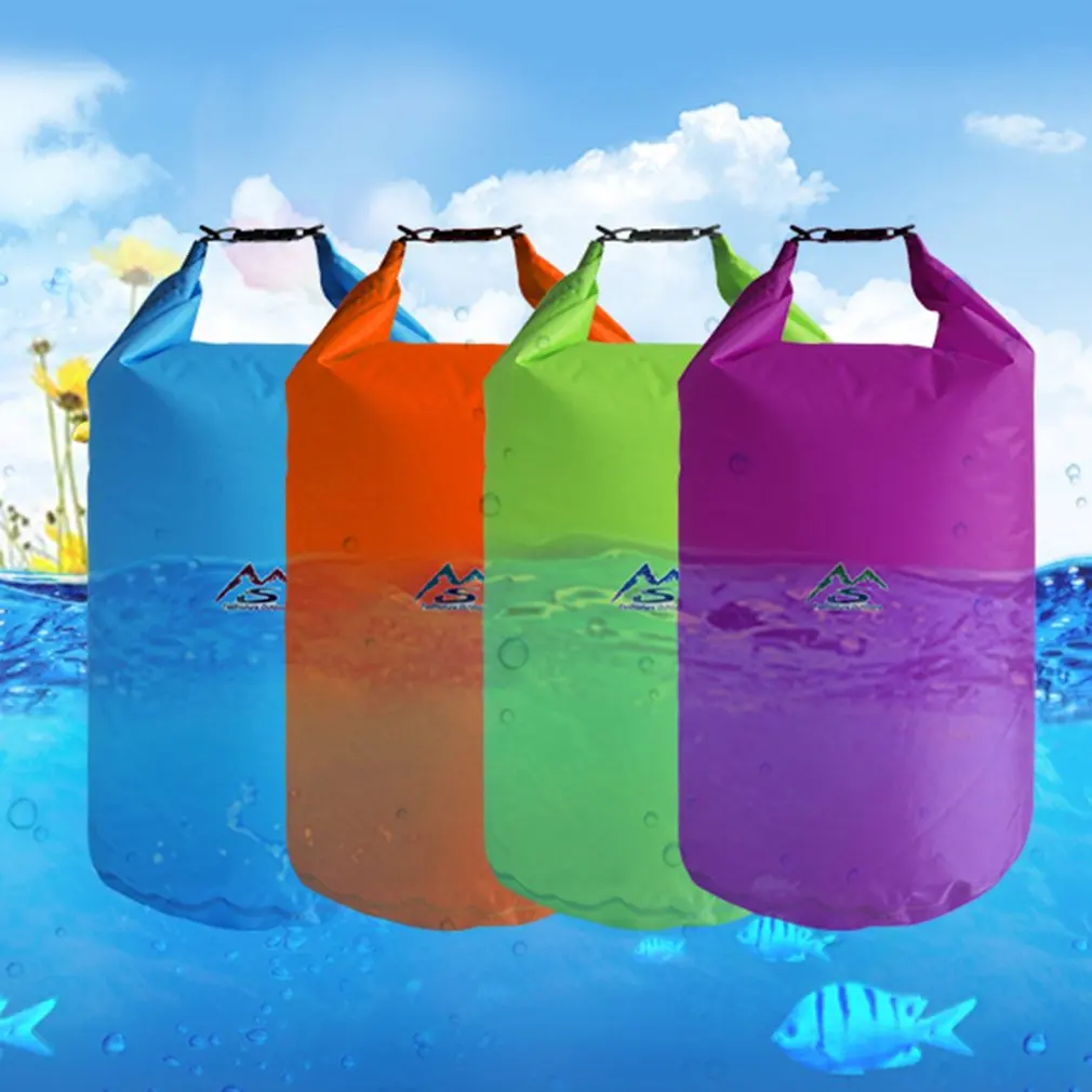 Waterproof Outdoor Swimming Bag Dry Bag Sack Floating Gear Bags For Boating Fishing Rafting Swimming Hot Sale 5L/10L/20L/40L