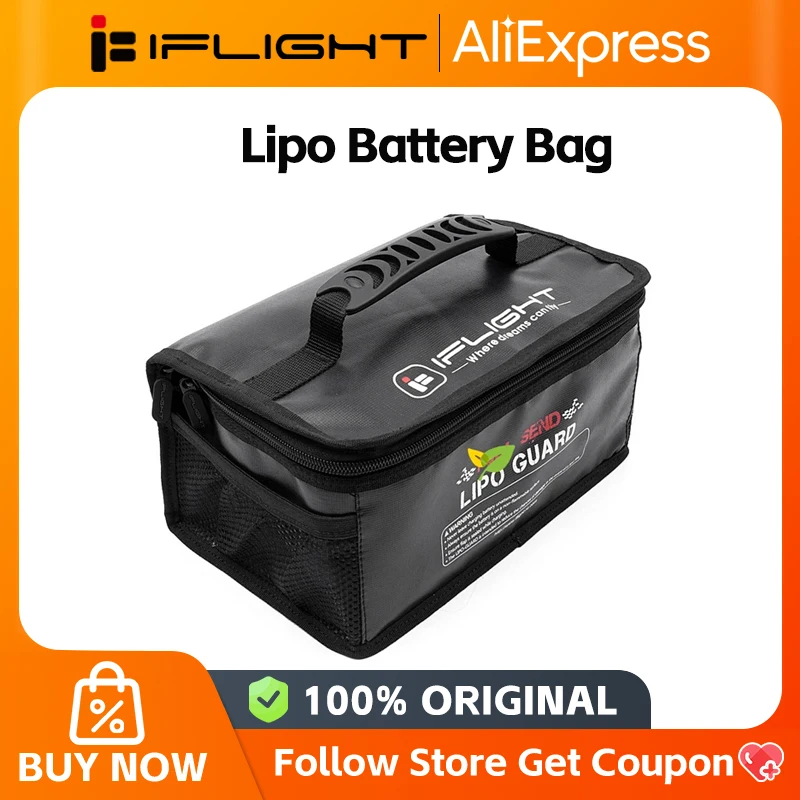 Sac batterie Lipo IFlight antidéflagrant 240x70x170mm pour drone FPV