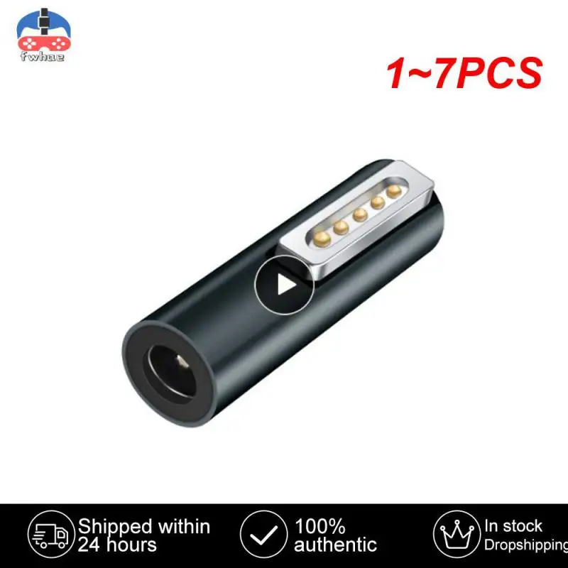 

1 ~ 7 шт. Магнитный USB C адаптер Тип C/DC5521 to * 2 /Magsafe1 соединитель PD адаптер для быстрой зарядки для MacBook Air/