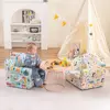Cloud-Like Comfy Printed Kids Sofa Toddler Reading Chair with Washable Cover Carrying Handle 1