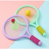 Racket Tennis for Children Outdoor Sports Badminton Racket Kindergarten Toy Set for 3-12years Old Badminton Sets 5