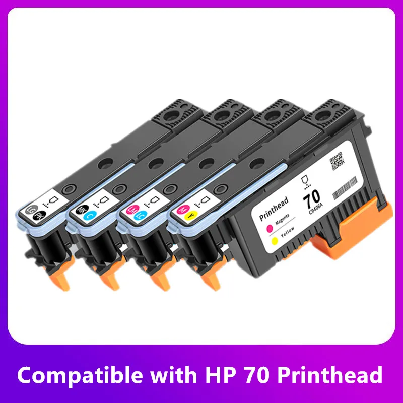 para hp Cabeça de Impressão 70 C9404a C9405a C9406a C9407a C9408a C9409a C9410a da Cabeça de Impressão para hp Designjet Z5200 Z5400 Z2100 Z3100 Z3200