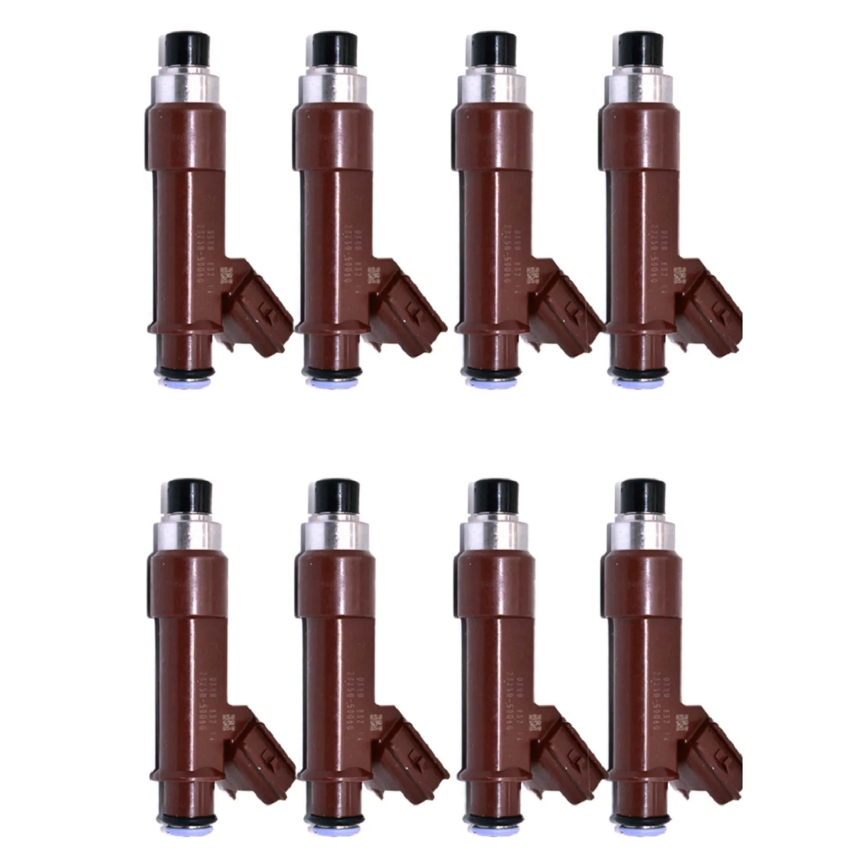 

8 PCS Fuel Injectors Set 23250-50060 23209-50060 for TOYOTA LEXUS 4.7L V8 2005-2009,for Lexus LX470 4.7L V8