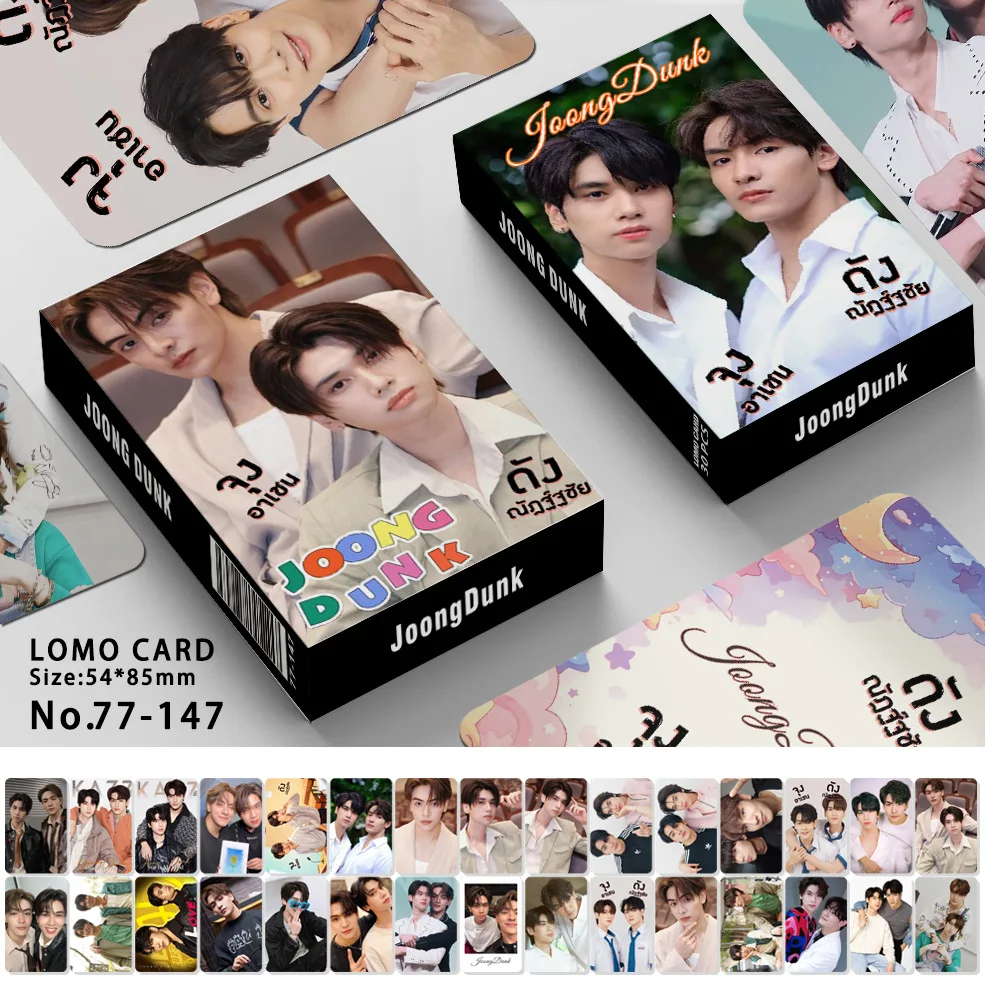 JoongDunk Pondphuwin FirstKhaoTung Photo Small Card 30pack/Set with Box High Definition Collectible Cards Kpop Photo Cards Photo Cards Custom Cards Comics Photo Cards Manga Photo Cards