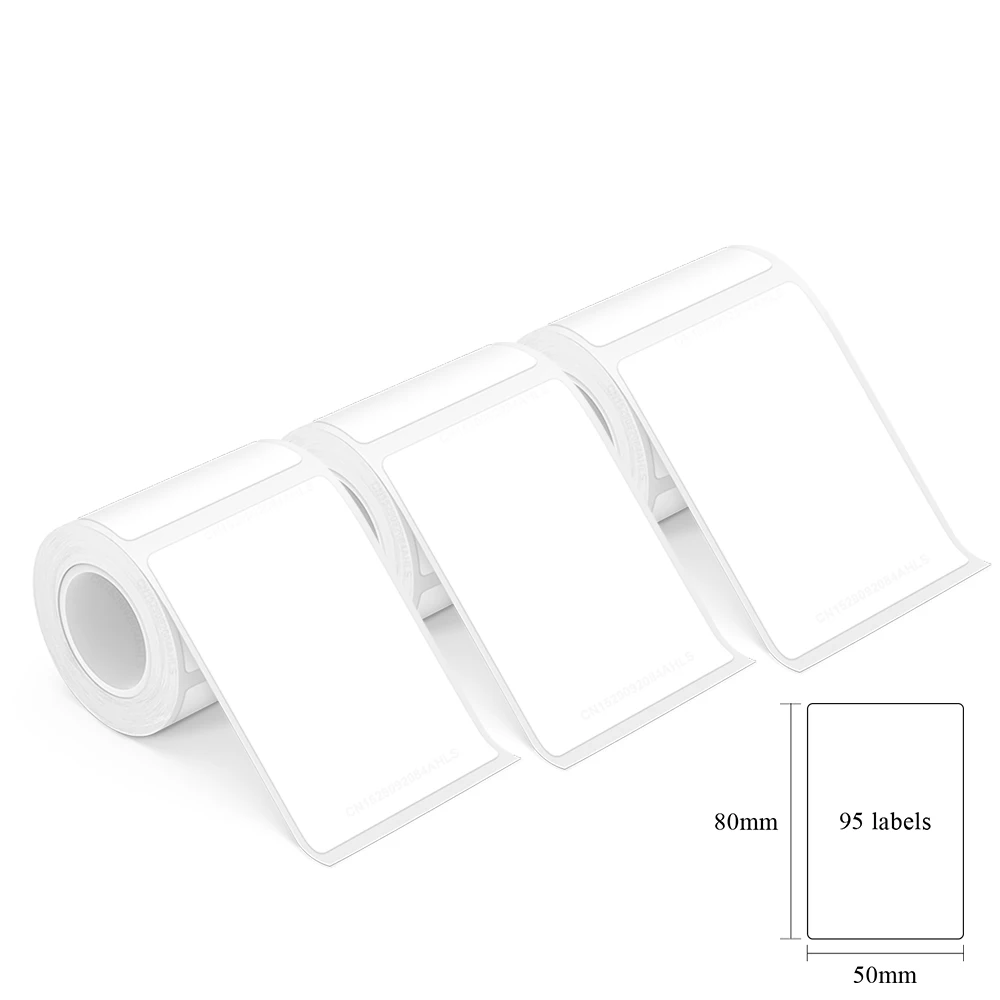 Compact Portable Thermal Label Printer - Marklife P50 Mini Label Maker for Self-Adhesive Stickers
