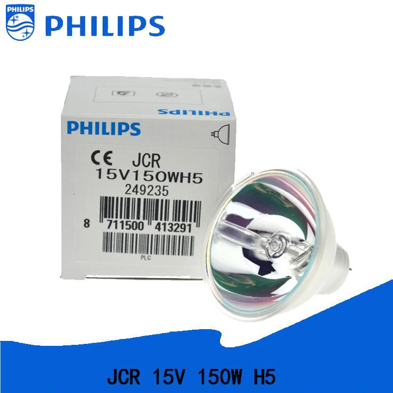 For PHILIPS halogen lamp cup JCR 15V150W H5 optical projector instrument and equipment lamp cup al 1200 popular eye exam ophthalmic equipment best ophthalmic instrument optical lensometers