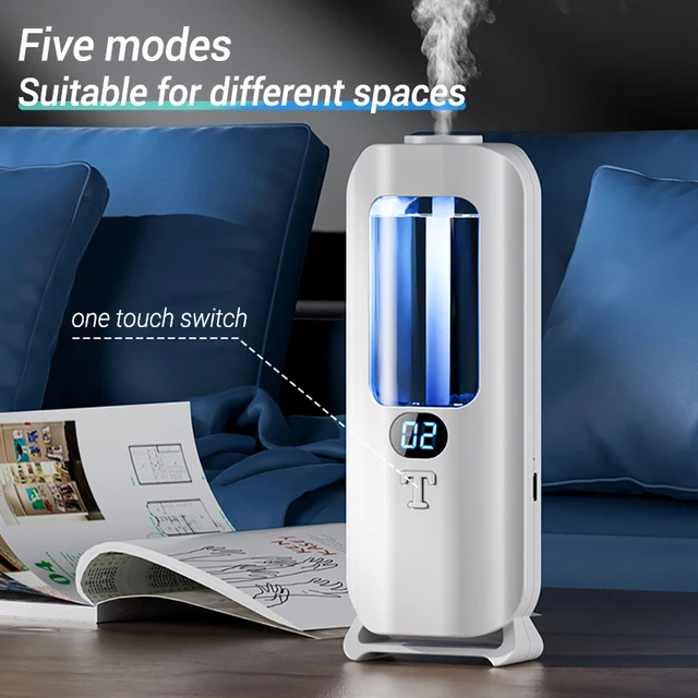 Rechargeable portable aroma diffuser 5 Modes Essential Oil Diffuser Machine for Home Car Room Fragrance to remove odors 4