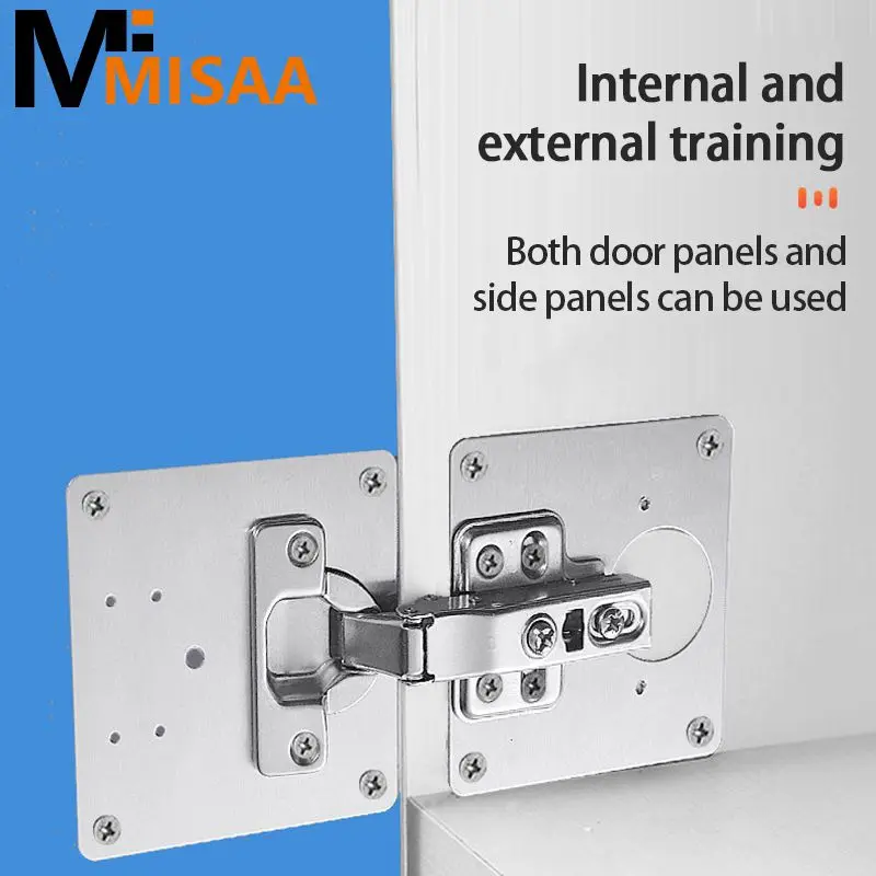 Kitchen Cupboard Door Hinge Repair Plate Cabinet Hinge Repair Kit Side Panels Mount Plates Drawer Window Furniture Accessories Hinge Repair Plates