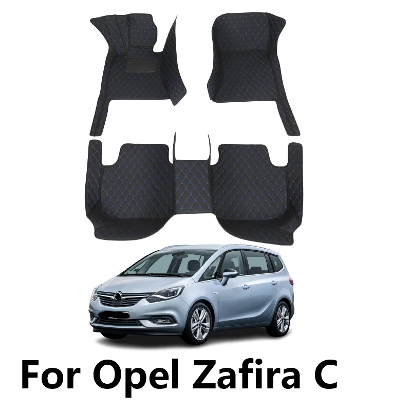 Car Floor Mats For Opel Zafira C 2019 2018 2017 2016 2015 2014 2013