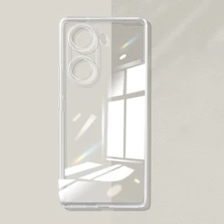Ultra-Thin Clear Shockproof Silicone Case - Transparent Soft Protective Cover for POCO F3 (Clear)