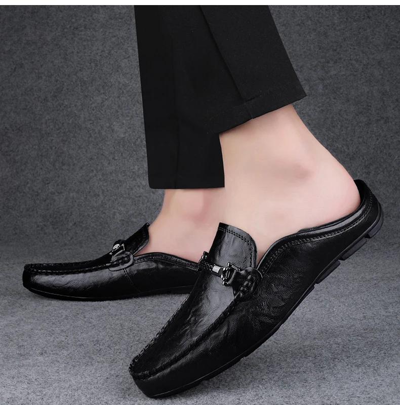 Slip On Leather Casual Shoes Men Loafers Spring Summer Big Size 48 49 Mocasines Hombre Loafer