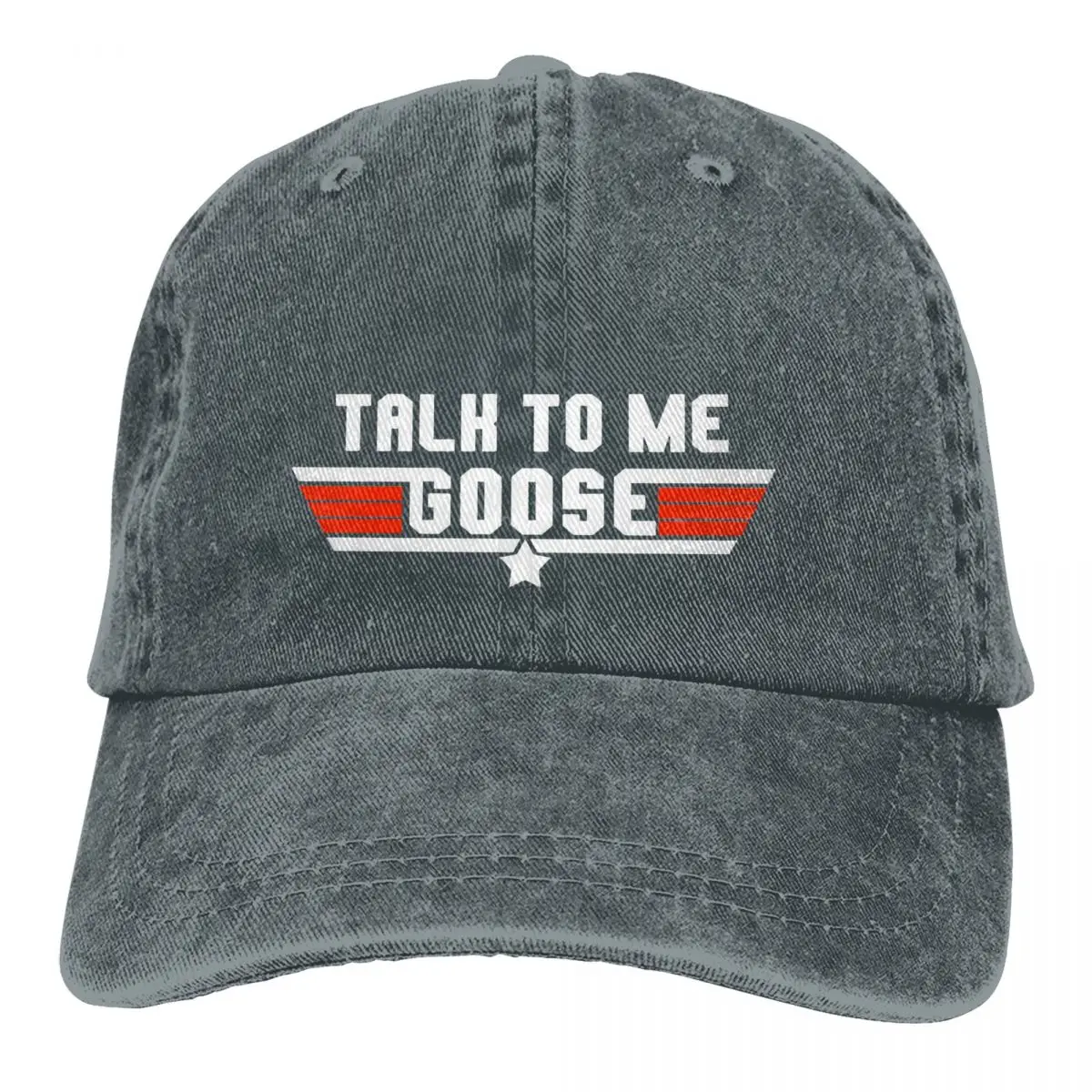 

Fashion Casual Summer Cap Sun Visor Talk To Me Goose Logo Design Hip Hop Caps Top Gun Maverick Film Cowboy Hat Young Peaked Hats