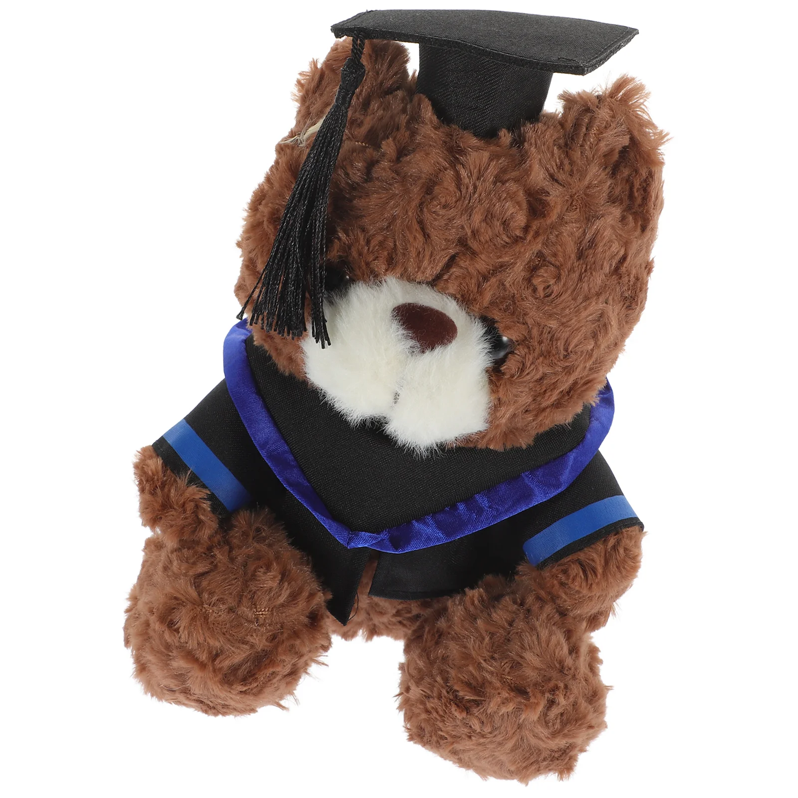 

23cm Cute Doctor Cap Bear Graduation Bear Plush Doll Stuffed Animal Bachelor Bear For Kids Student Gifts