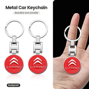 Accessori portachiavi in acciaio inossidabile per auto di alta qualità per Citroen Celysee C4 C3 C5 C1 C2 C6 Picasso Cactus Berlingo Aircross