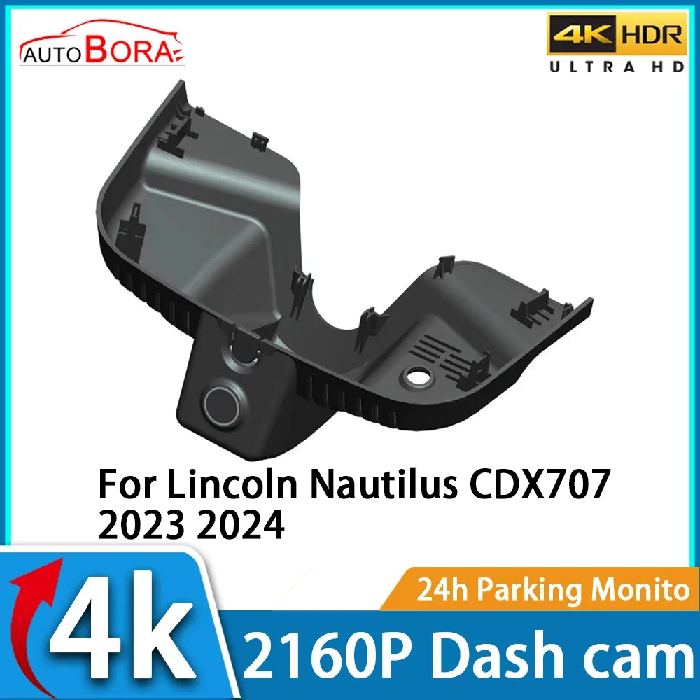 

AutoBora DVR Dash Cam UHD 4K 2160P Car Video Recorder Night Vision for Lincoln Nautilus CDX707 2023 2024