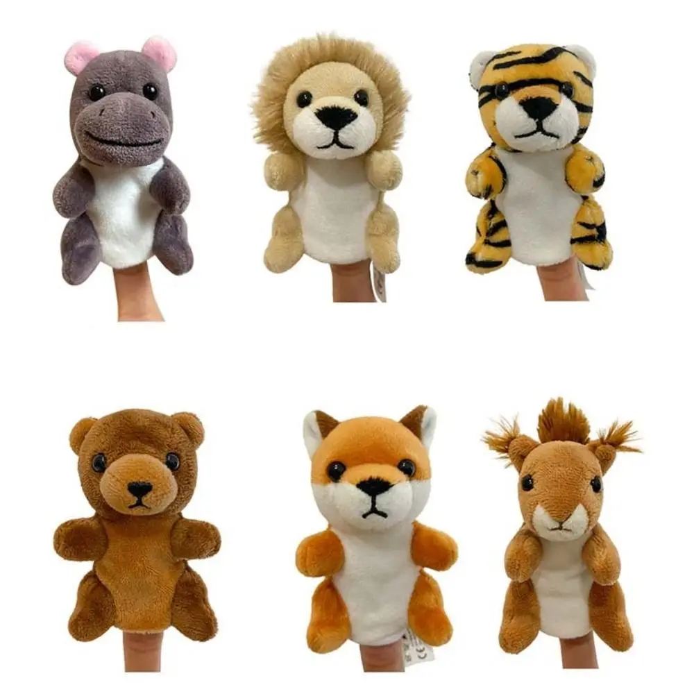 교실 상품 역할놀이 손가락 인형 스토리텔링 교육용 동물 손인형 9cm 봉제인형 용
