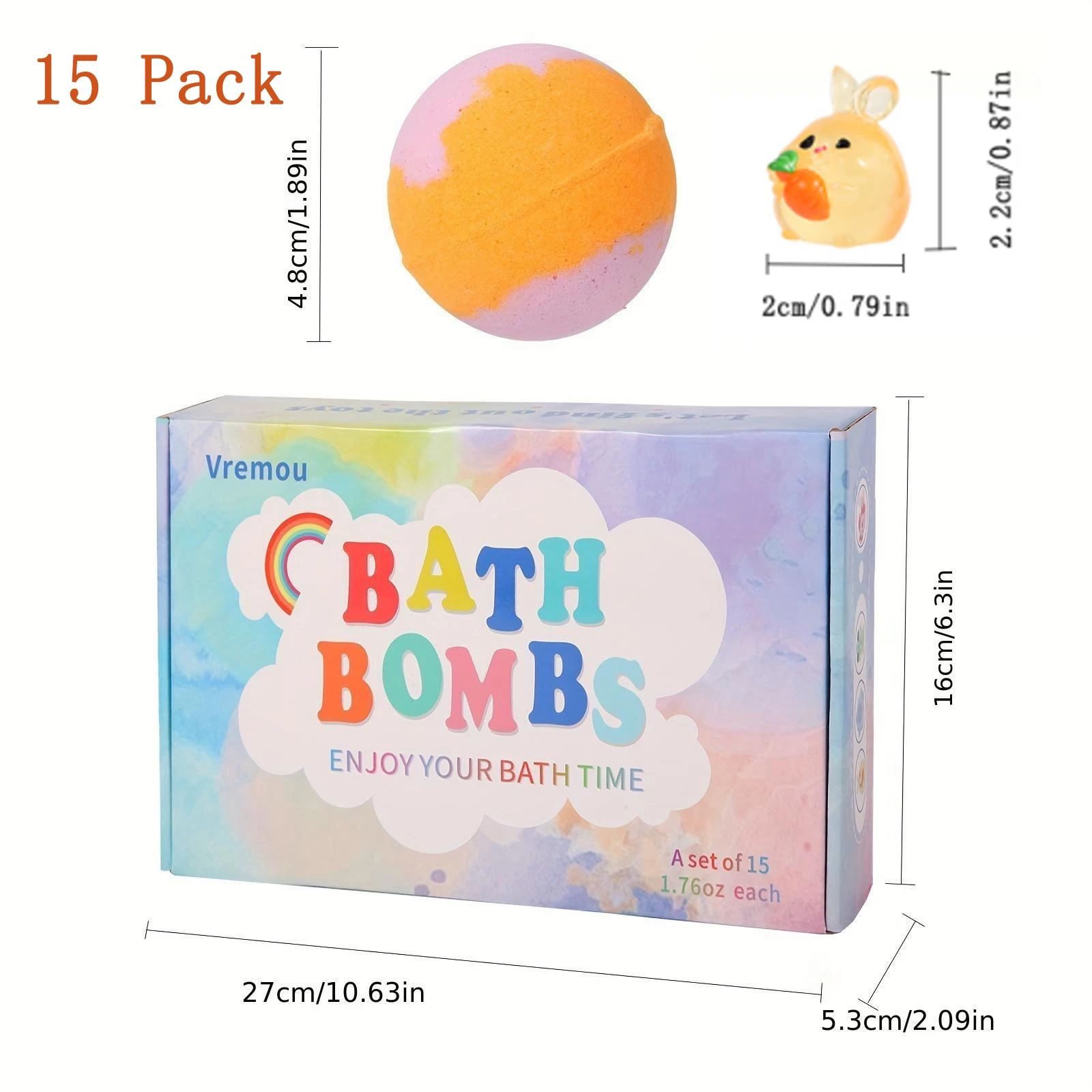 Fun-Filled Surprise Bath Bombs for Kids - Natural & Organic Bubble Delights