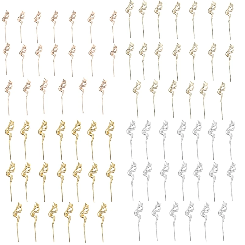 

20PCS Hairpin Hanfu Costume Accessories Ancient Birds Wing Hair Sticks