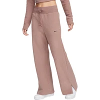 Nike véritable 2024 nouveau pantalon ample taille haute à jambes larges doublé polaire pour femmes FN3623-208 5