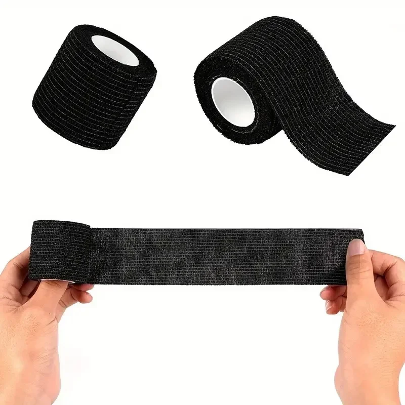 2/24pcs Breathable Self Adhesive Bandage Elastic Wrap Flexible Fabric Non Woven Cohesive Bandage Medical First Aid Sports Tape