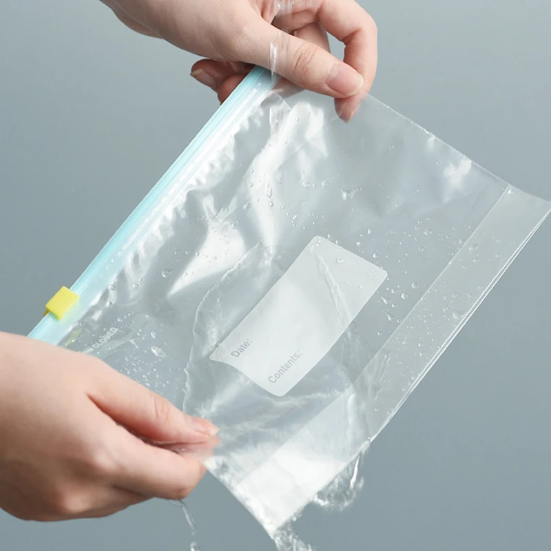 Eco-Friendly Reusable Zipper Seal Food Storage Bags