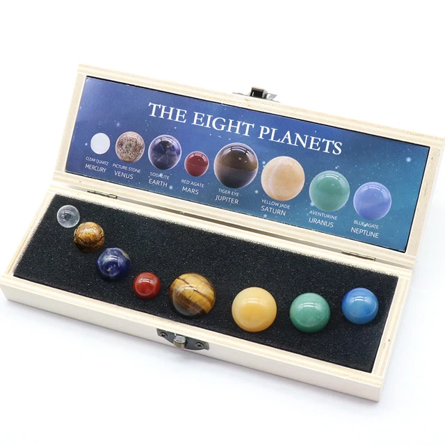8 Planets Wood Box