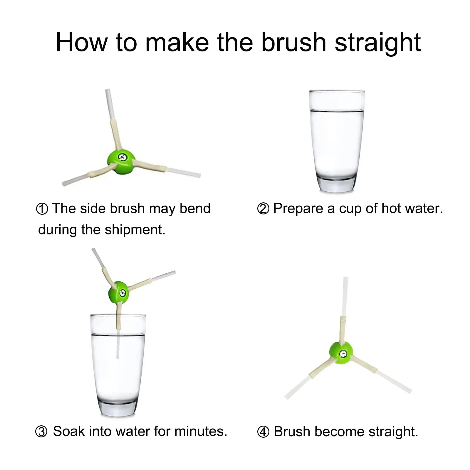 Description Picture 3 of itemHepa Filter Side Brush For iRobot Roomba I7 I7+ I6 I8 I3 E5 E7 E&I Series Vacuums Cleaner Dust Bag Replacement Parts