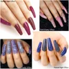 MIZHSE 7ml Reflective Glitter Nail Gel Polish Effect Sparkling Soak Off UV Gel Semi Permanent For Manicure Nail Art Nail Gel 3