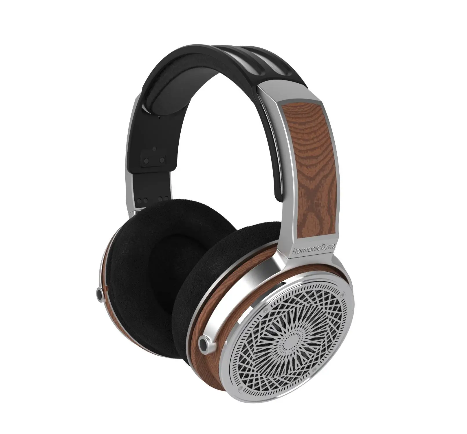 HarmonicDyne Zeus Acoustic 50mm Dynamic Hifi Music Monitor DJ Studio Audiophile Musician Over Head Stereo MMCX Headphone Headset 5