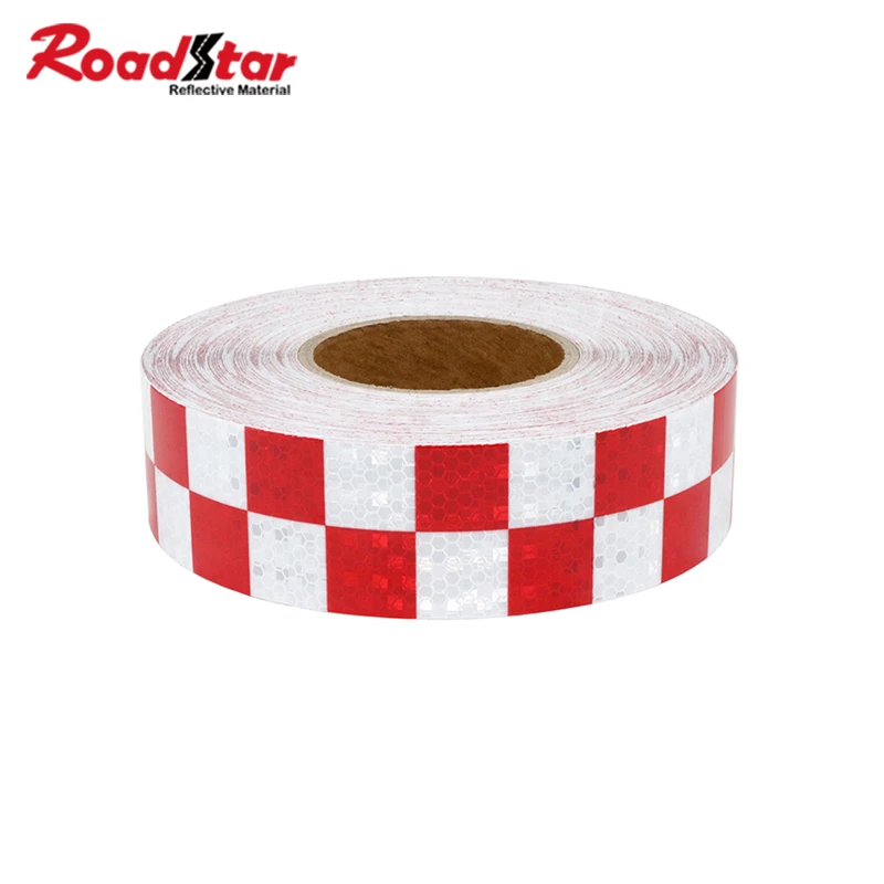 5cmx50m Reflective Bicycle Stickers Adhesive Tape For Bike Safety White