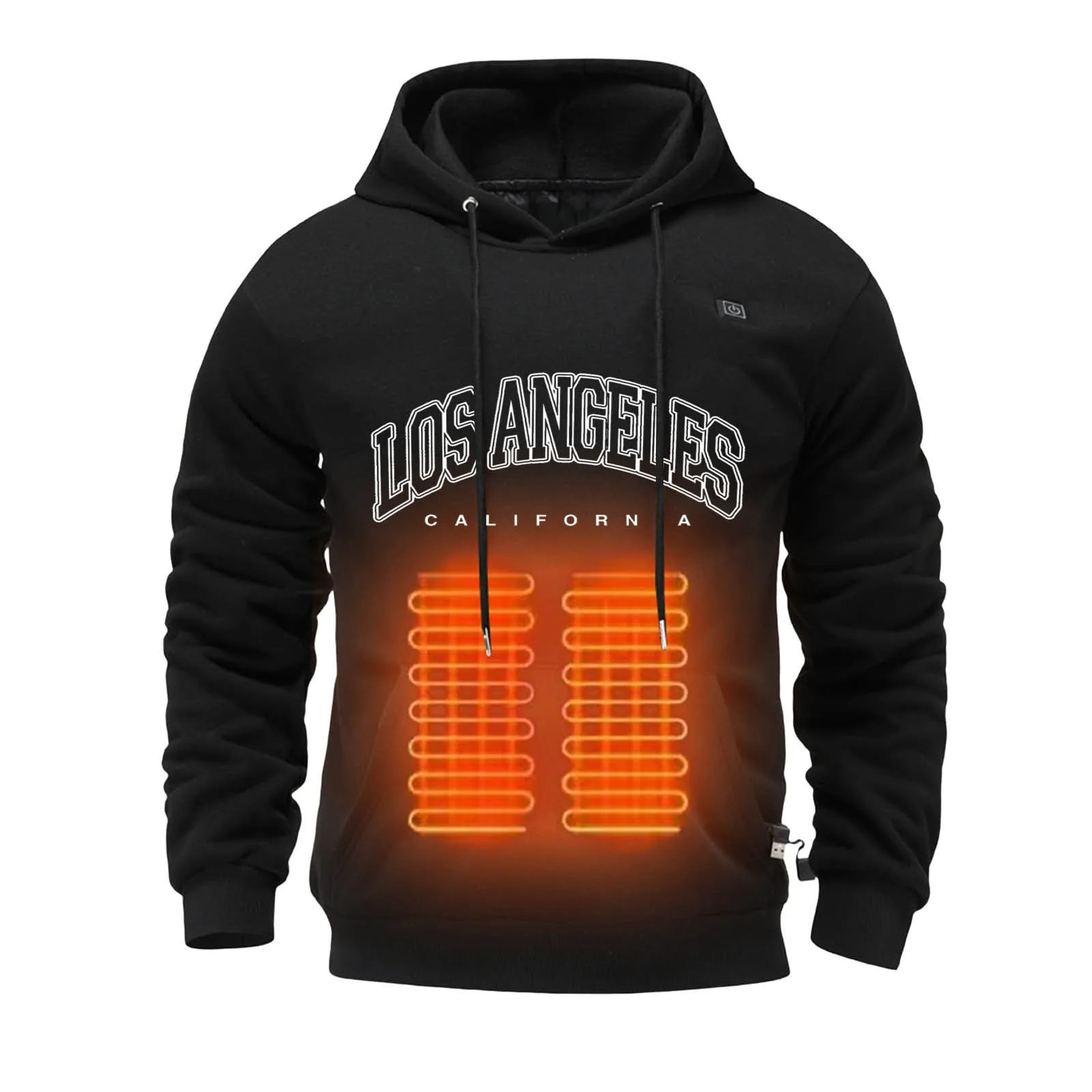 Smart Heating USB Hoodie for Men