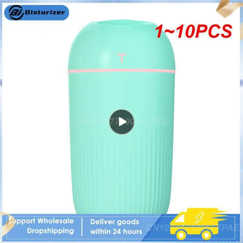 

1~10PCS Large Capacity Humidifier Household Bedroom Oil Air Aromatherapy 420ML Purification Sprayer Water Replenishing