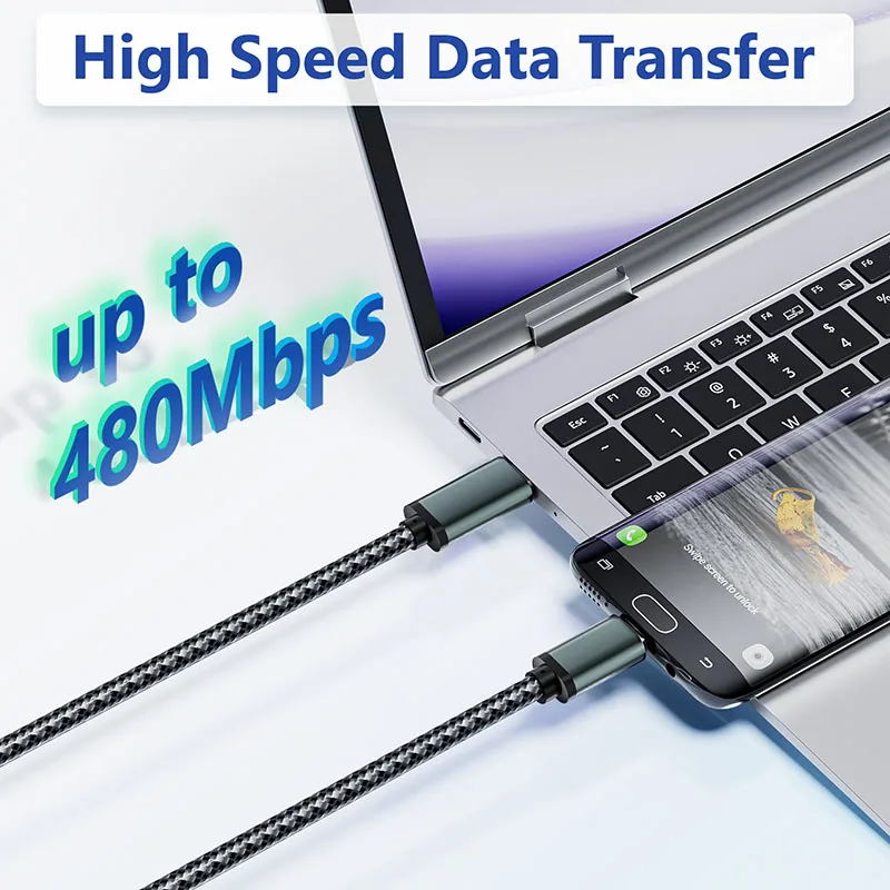 รูปสินค้า สาย USB-C ถึง Micro USB คุณภาพสูง