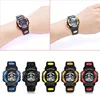 Waterproof Kids Boys Sports Multifunction Electronic LED Alarm Date Wrist Watch 3