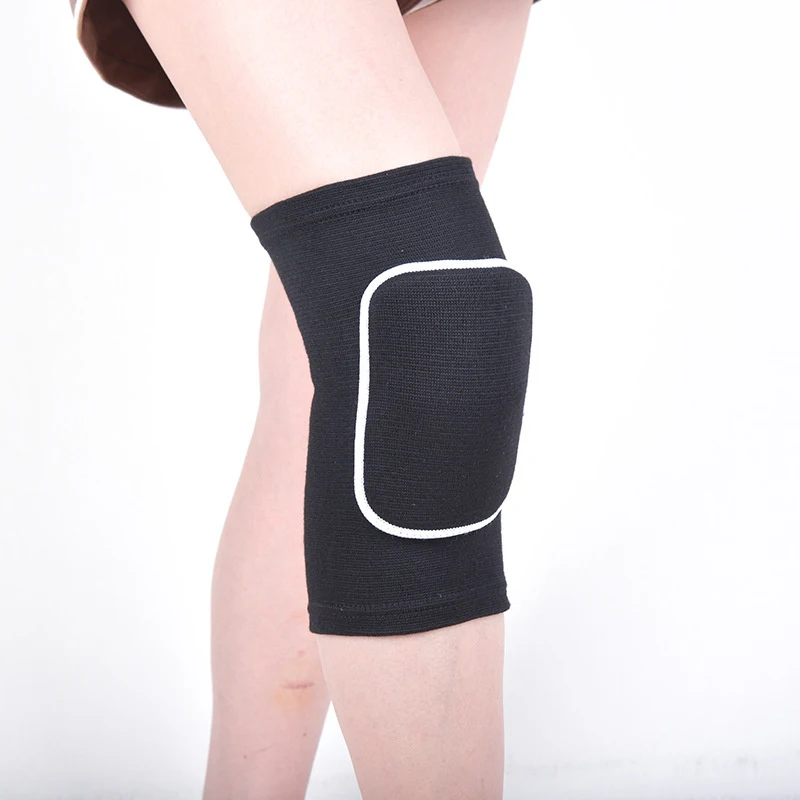 1pc Sports Knee Pad Breathable Elastic Knee Protector Dance Yoga Football Knee Brace Anti-Slip Compression Fitness Knee Pad
