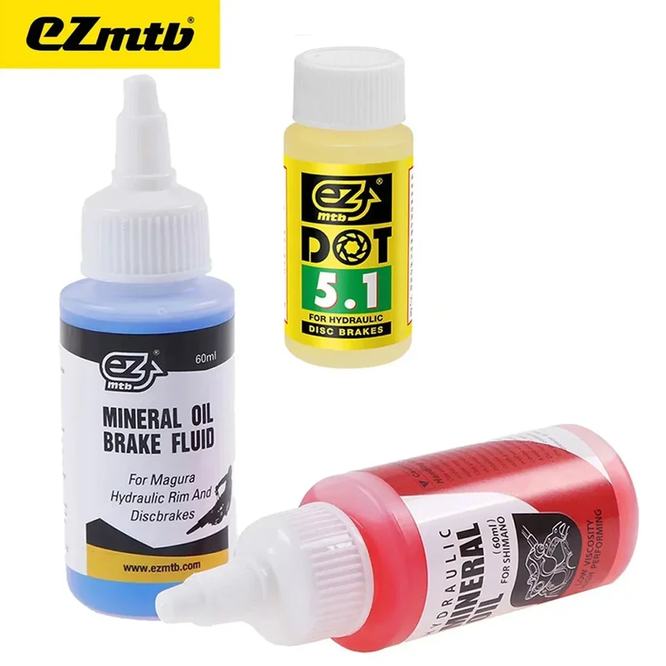 CYCLO Tools Minerale Olie Remvloeistof - Voor Fiets Hydraulisch Schijfrem Onderhoud, 1 Liter