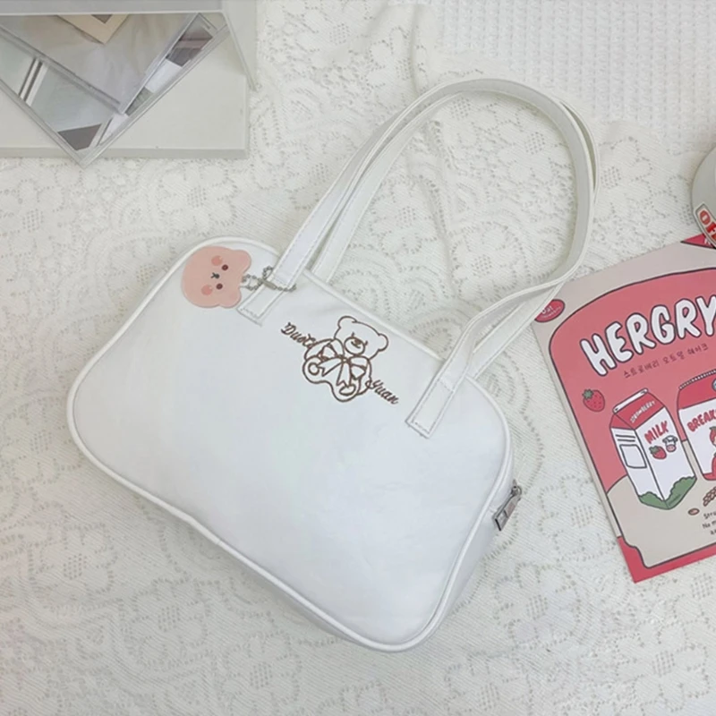 Harajuku Ita Bag Japanese JK Shoulder Bags for Women Girl Large Capacity Tote Uniform Messengers Shopping Bag