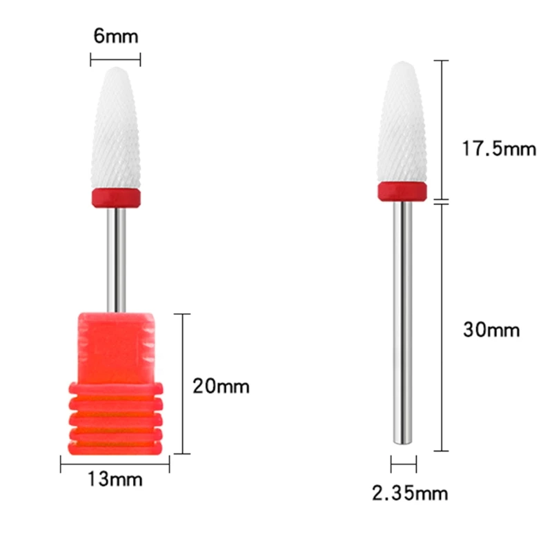 Professional Drill Bit Acrylic Nails Gel Cuticle Dead Skin Remover Drill Bits for Electric Manicure Drop Shipping images - 6