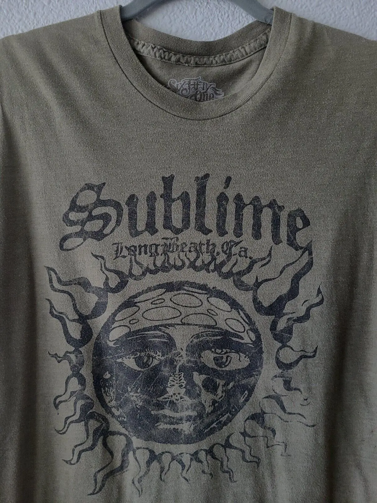 T-Shirt Sublime Six Fifty One Large Sun Logo Anni '90 Music Rock Concert Tour Merch