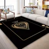 Ace of Hearts Poker Card Pattern Carpet for Living Room Non-Slip Bedroom Bedside Sofa Area Rug Soft Indoor Floor Mat Home Decor 5