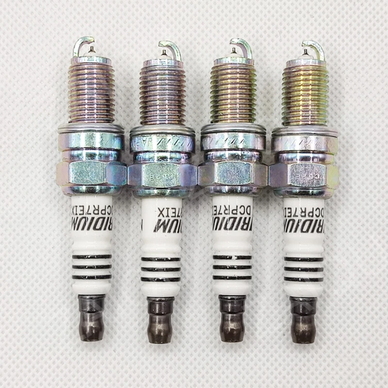 DCPR7EIX 6046 이리듐 IX 점화 플러그 캔들, 할리 데이비슨 1450cc DCPR7EIX-6046 자동차 액세서리, 4 개