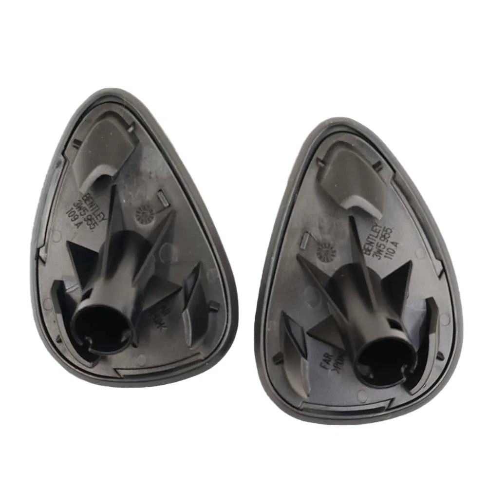Bouchon De Lave-phare Gauche Pour Bentley Continental GT/GTC (2004-2011) - Réf. OEM 3W8955101A, En ABS Noir à Peindre