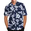 Fashion Men's Women's Coconut Tree Beach Shirt Casual Breathable Floral Hawaiian Shirts Plus Size Blouse Short Sleeve Shirt Man 5