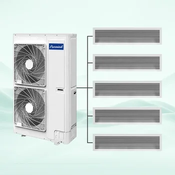 Slim Split Central Air Conditioners 36000Btu DC Inverter VRF Multi Zone Air Conditioning System for Home Office Use