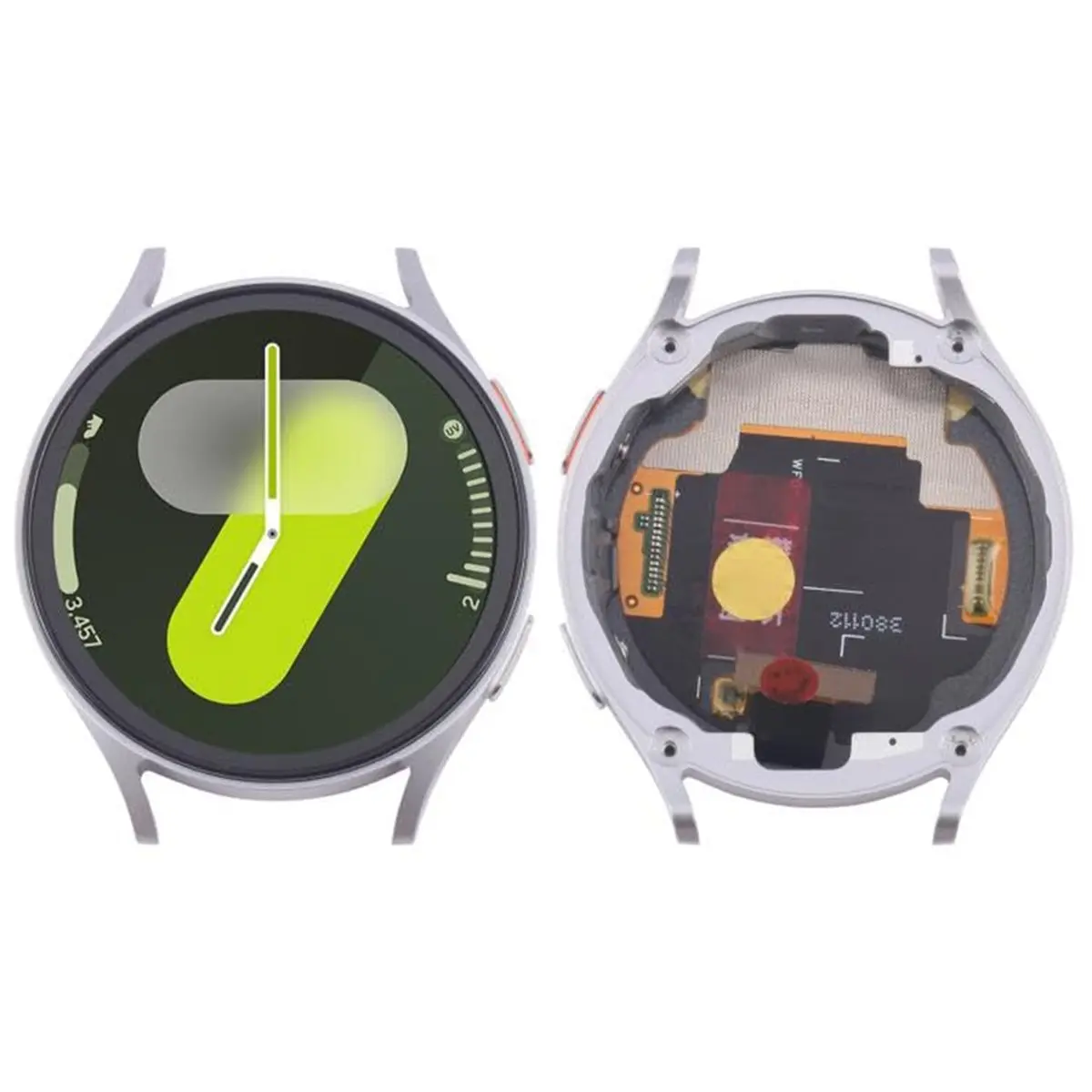 2026년형 갤럭시 워치7 44mm SM-L310/L315 스마트워치 교체용 LCD 스크린 디지타이저 프레임 포함 전체 어셈블리 예비 부품 A