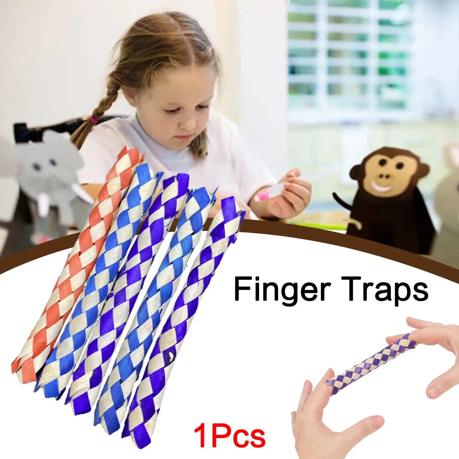 15cm Prank Chinese Finger Traps Chinese Bamboo Tube Novelties Traps Toys Replacement Kids Novelty Finger Gadgets Pranks Pra L4G4