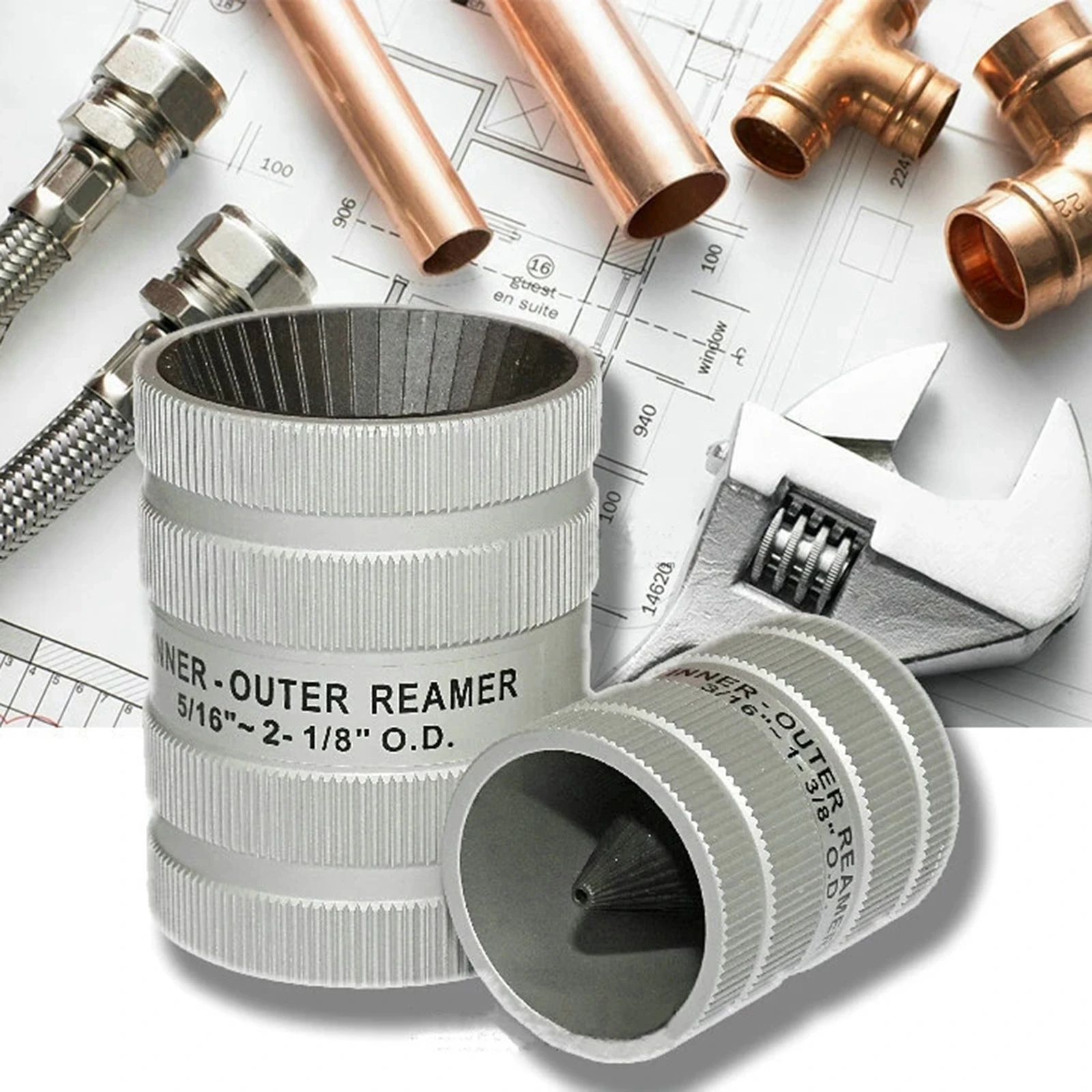 Inner Outer Pipe Reamer Trimming Scraper Deburring Tool PPR Copper Brass Aluminum Pipes Chamfer Trimming Scraper
