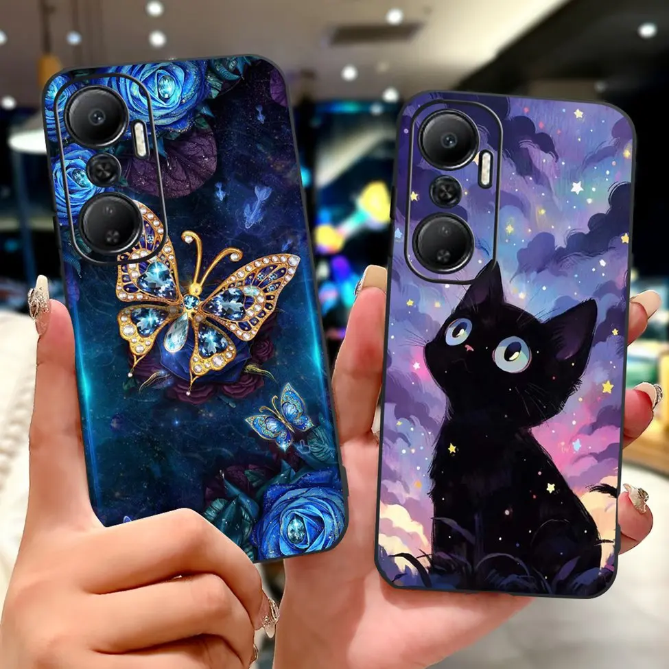 Cute Cartoon Funny Luxury Shockproof Silicon Phone Case - Stylish Back Cover