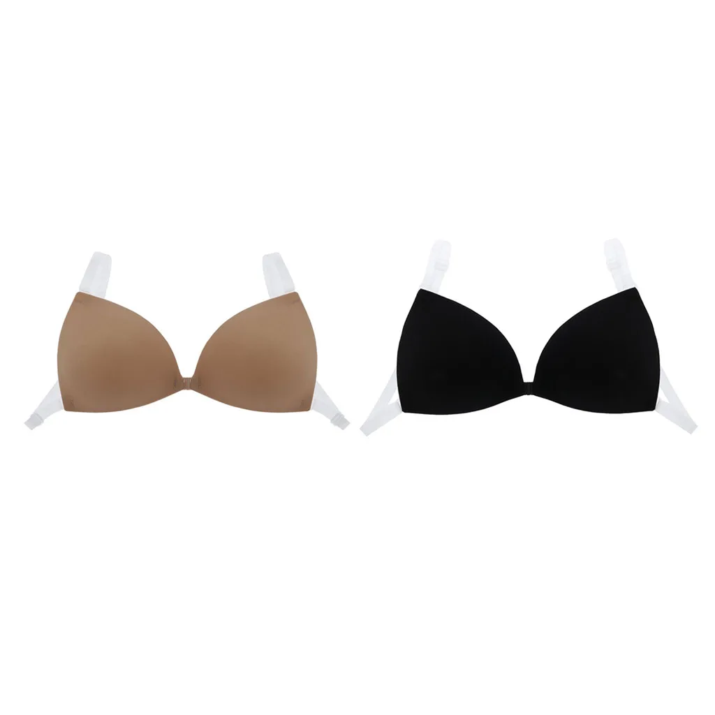 Invisible Bra Ladies Girls Strapless Silicone Push Up Breast Support