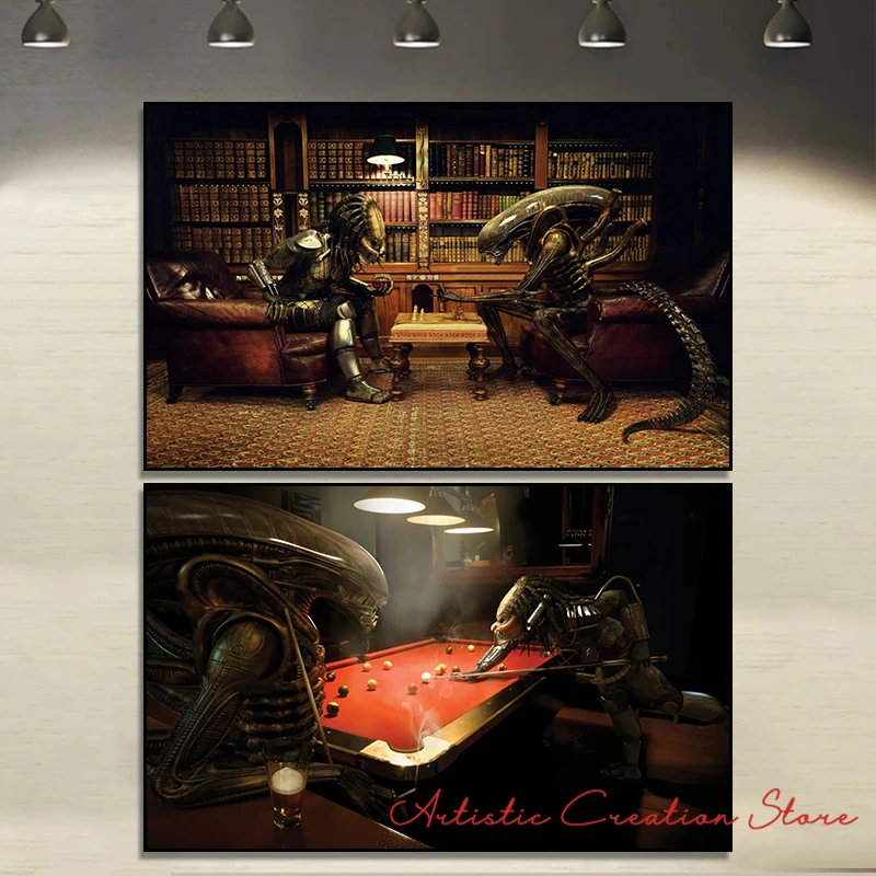 新品！Aliens vs Predatorエイリアン＆プレデターチェスchess Alien vs